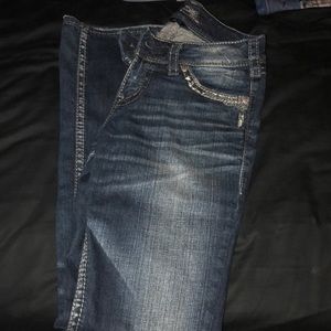 Silver jeans